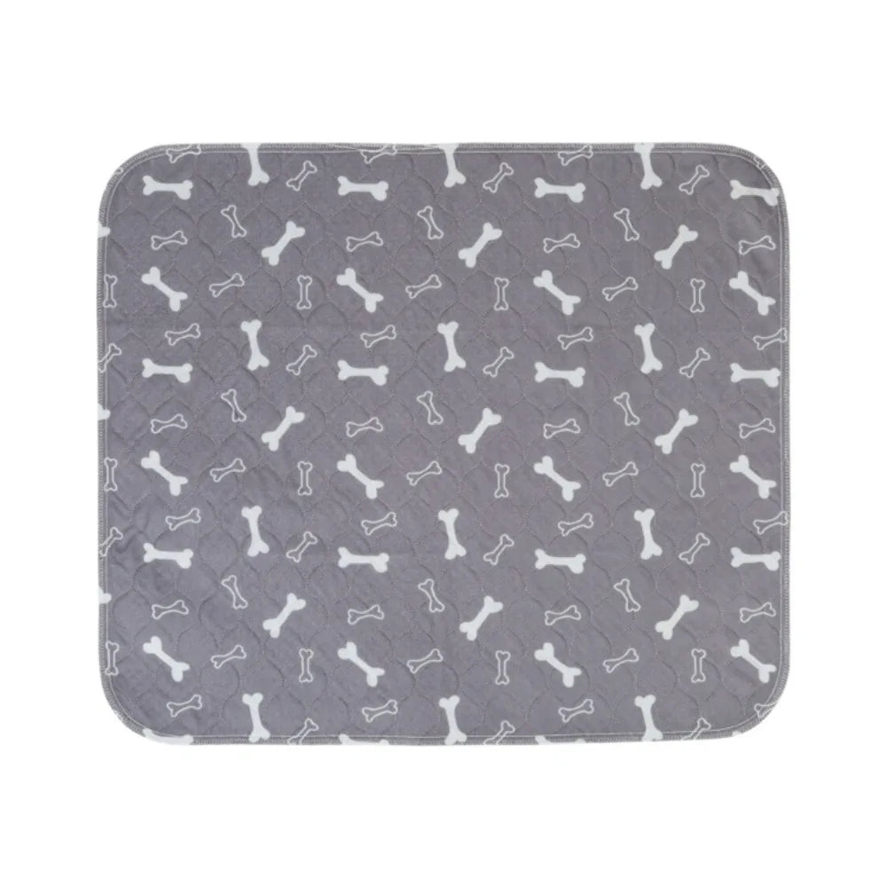 Washable Reusable Puppy Pee Pad | Anti-Slip Dog Training Mat Dog Training Pad Richie's Grey-XS-30X30CM XS（old）