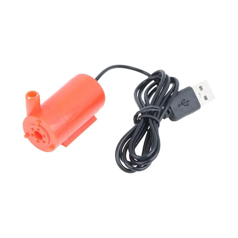 Mini USB Submersible Water Pump – Fish Tank & Fountain Submersible Water Pump Richie's Red USB Type-C