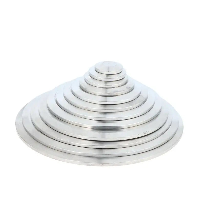 304 Stainless Steel Sanitary Clamp End Cap Fitting 25.4–155mm Sanitary Pipe Fitting Richie's