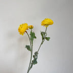 3-Head Silk Peony Artificial Bouquet – Wedding & Home Décor Artificial Flower Bouquet Richie's Yellow
