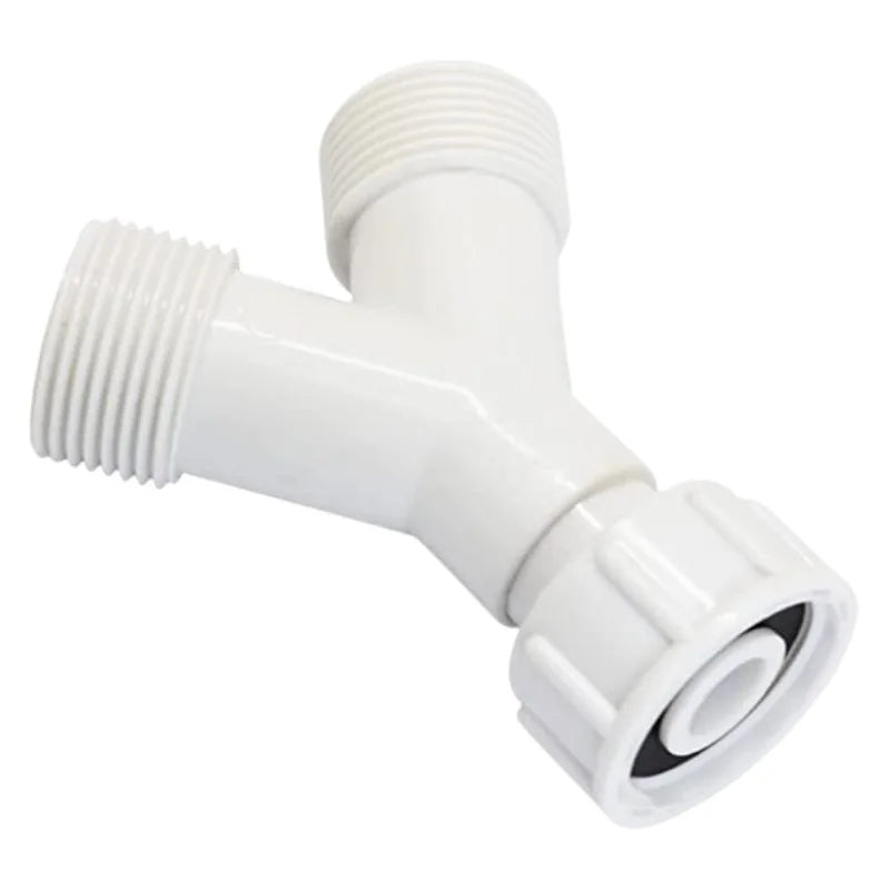 Y Tee Water Splitter Connector with Washer – Washer & Dishwasher Water Hose Connector Richie's