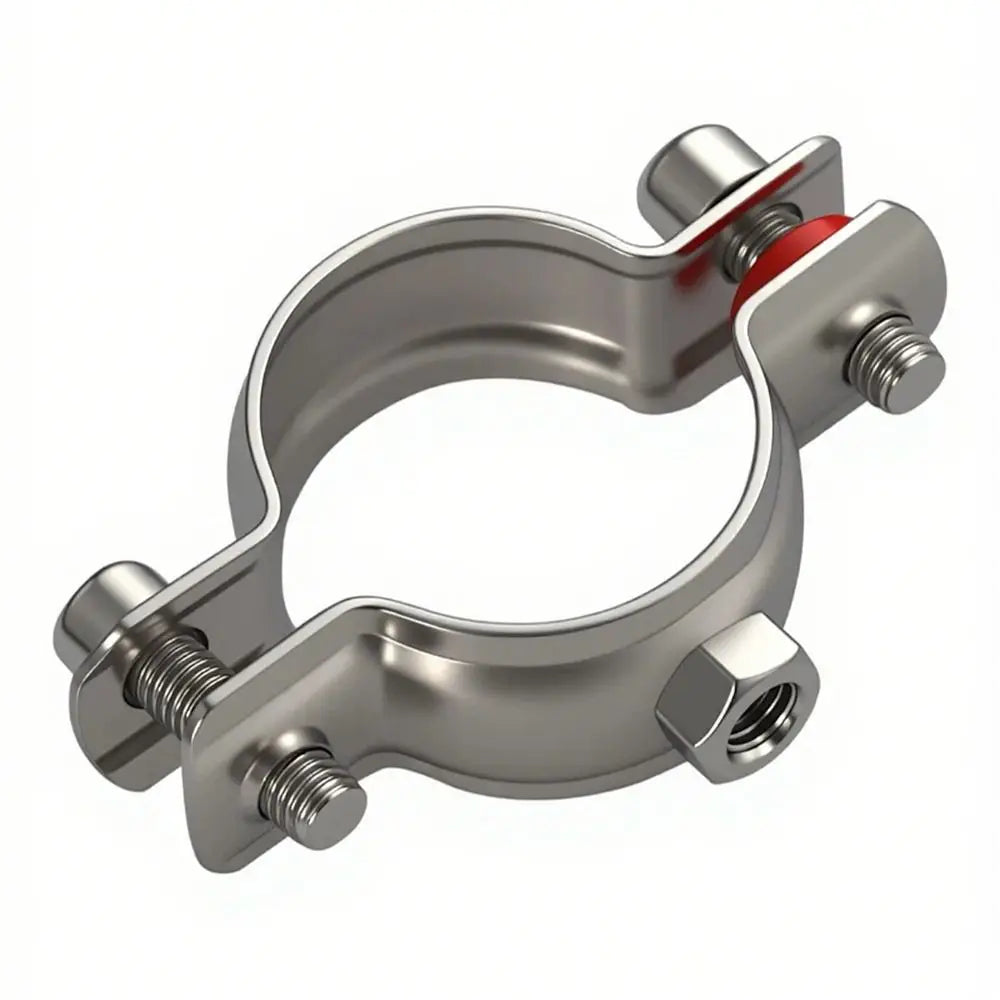 304 Stainless Steel Pipe Clamp Bracket OD 8–325mm M8 Nut Pipe Clamp Bracket Richie's