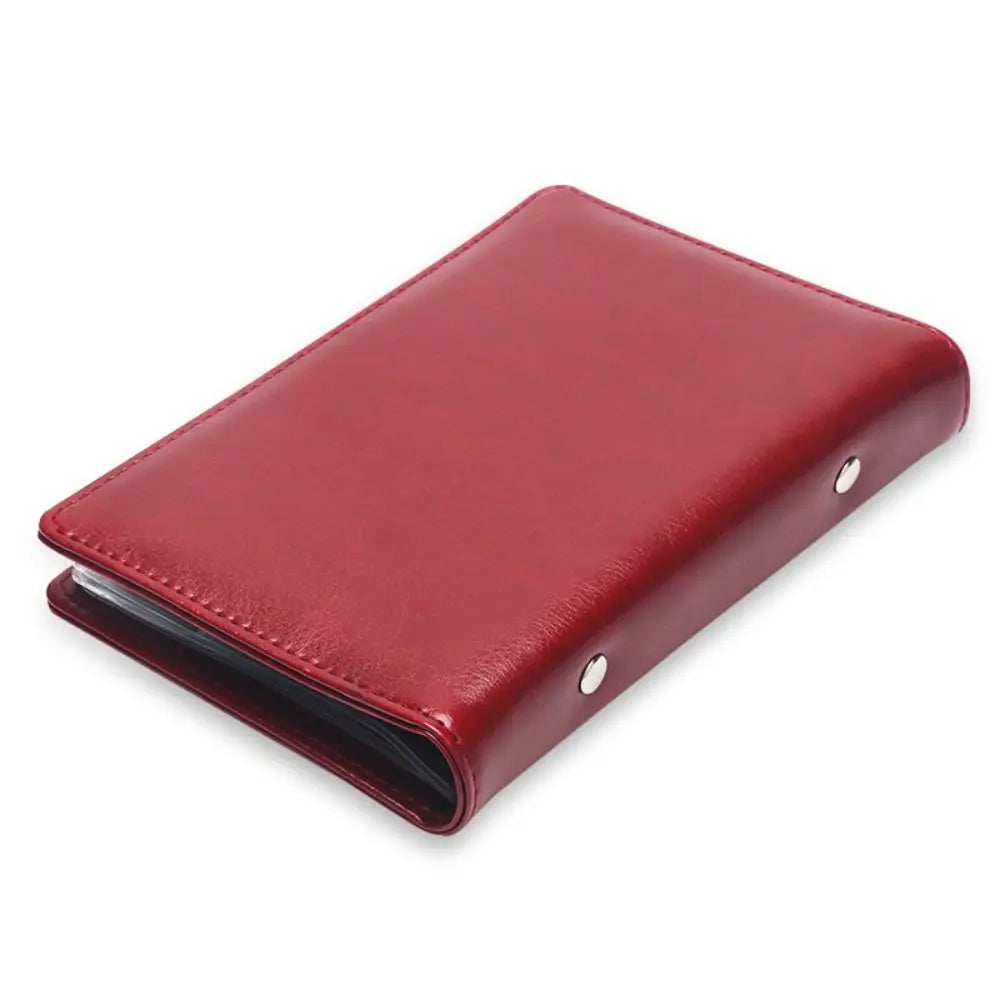 PU Leather Coin Album 120 Pockets – Crown & Rose Design Coin Collection Album Richie's