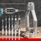 Square Hole Drill Bits Mortising Chisel Adapter 6.4–12.7mm Mortising Drill Bit Set Richie's