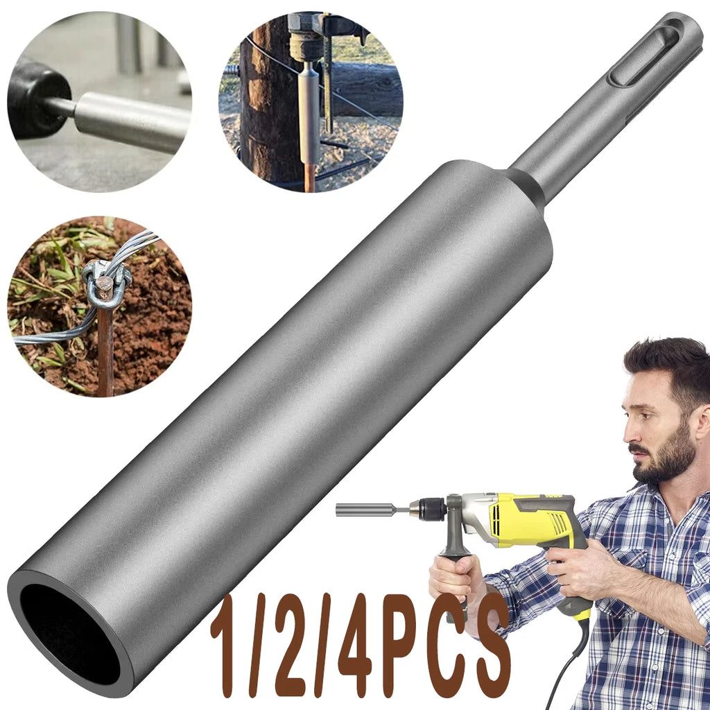 SDS Plus Ground Rod Driver 17mm Hardened Steel | 1–4 PCS Ground Rod Driver Richie's