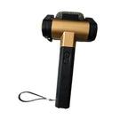 Electric Rechargeable BBQ Grill Brush with LED & Steel Heads Electric Grill Brush Richie's black gold