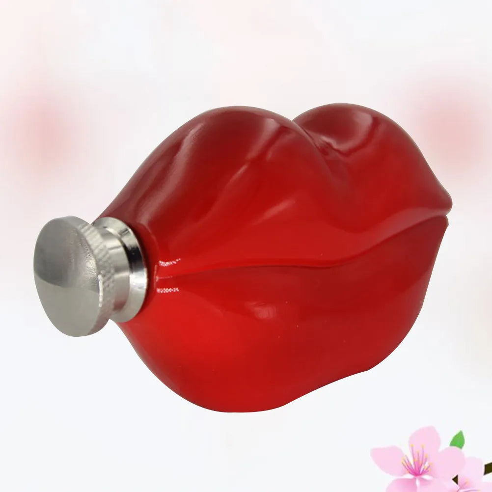 Red Lip Hip Flask – Stainless Steel Portable Whiskey Flagon Hip Flask Richie's