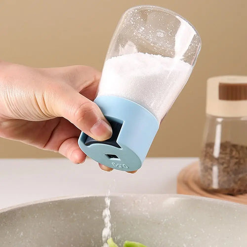 0.5g Press Quantitative Salt Dispenser – Dustproof Seasoning Jar Salt Dispenser Richie's