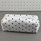 Polka Dot Pencil Case Large Capacity Soft Fabric Pen Bag Pencil Case Richie's A2