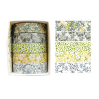 5 Rolls Spring Flower Washi Tape – Multicolor DIY Craft Set Decorative Washi Tape Richie's 8