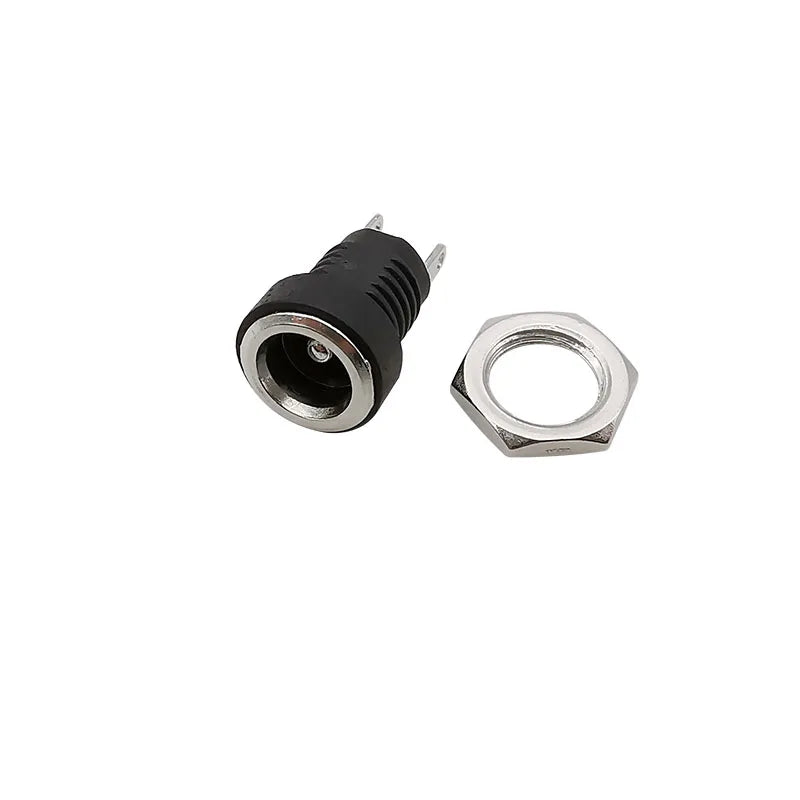 DC-022B 5.5x2.1mm DC Power Jack Female Socket Panel Mount DC Power Connector Richie's