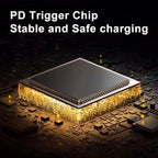 65W USB-C PD Adapter – DC Square Plug to Type-C Converter Laptop Charging Adapter Richie's