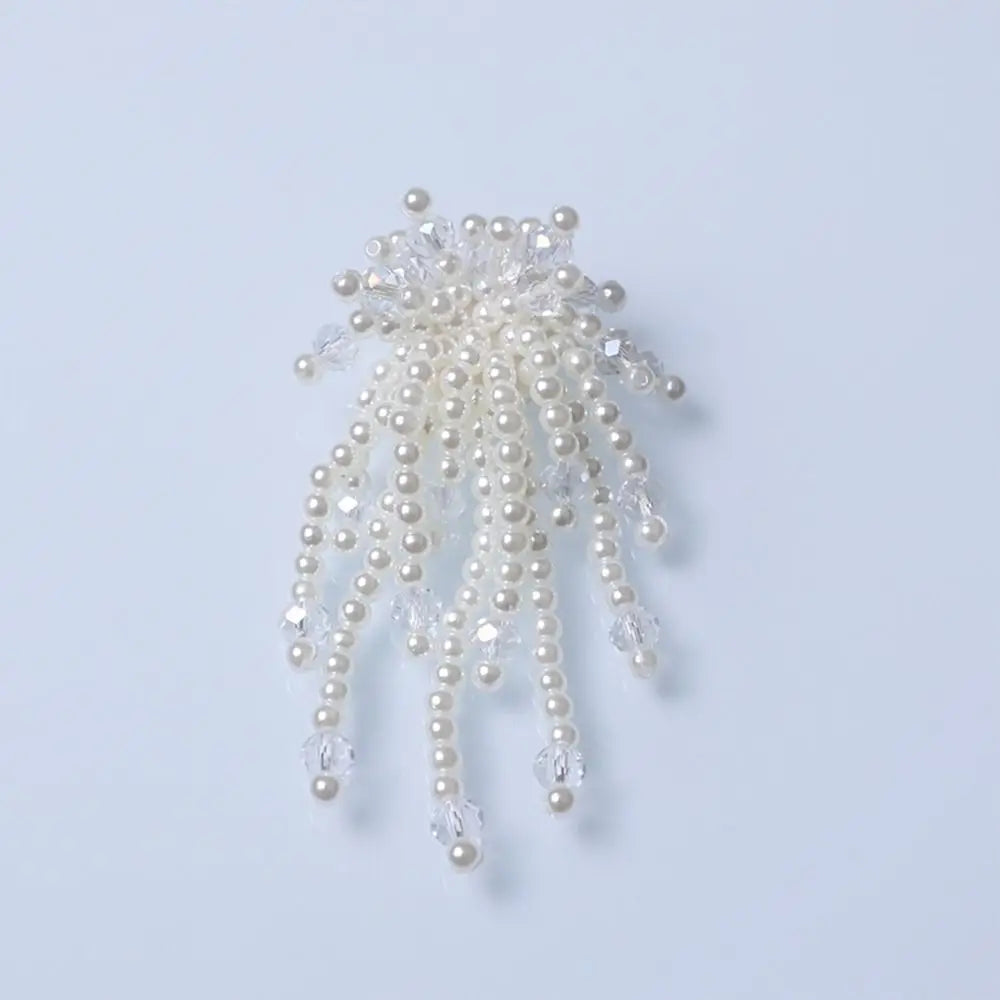 Pearl Button Covers DIY Alloy Rhinestone Shirt Cufflinks Button Cover Accessory Richie's