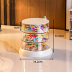 Multi-Layer Rotating Jewelry Box Organizer – Transparent Jewelry Box Organizer Richie's 3-layers