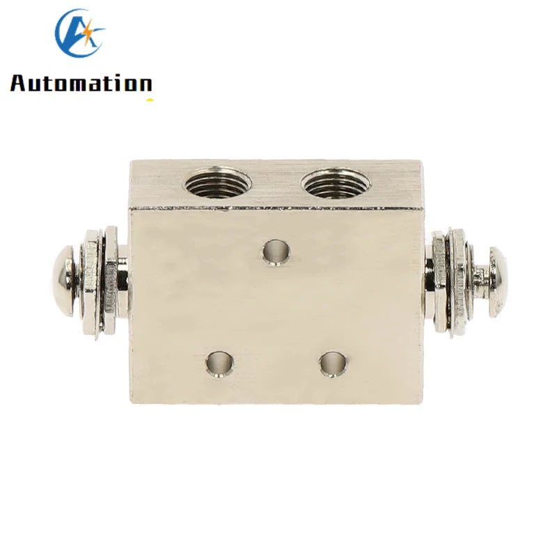 TAC2-41PP Pneumatic Mechanical Valve 2 Position 5 Way Spring Return Pneumatic Control Valve Richie's