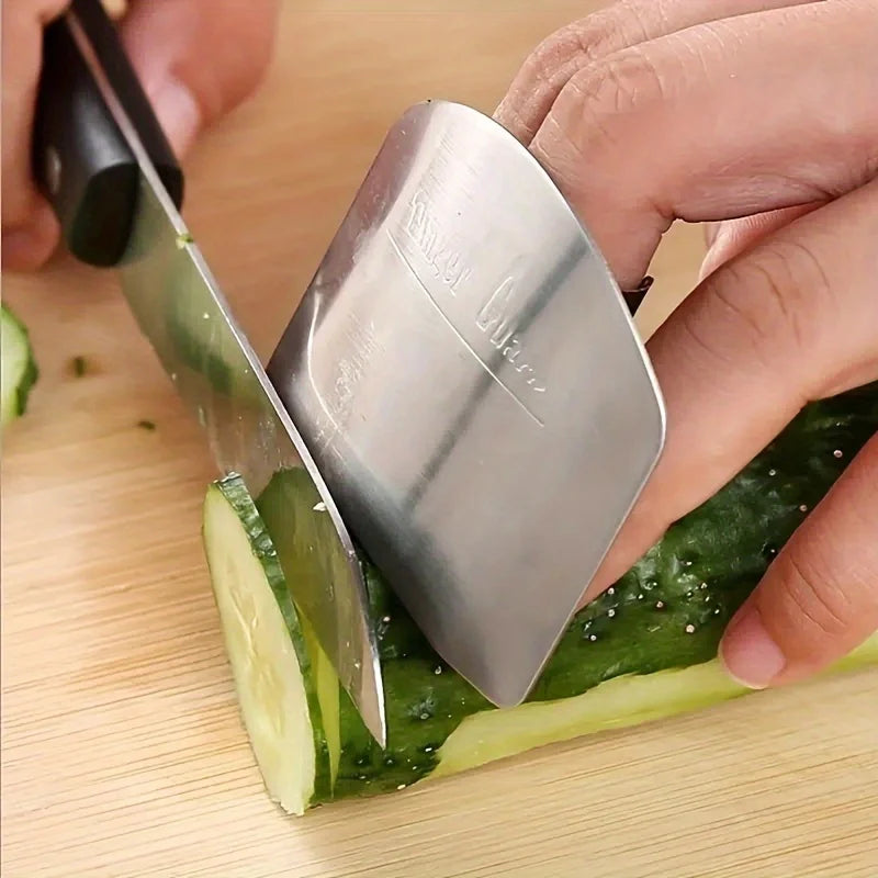 Stainless Steel Finger Guard – Kitchen Hand Protector Kitchen Finger Guard Richie's