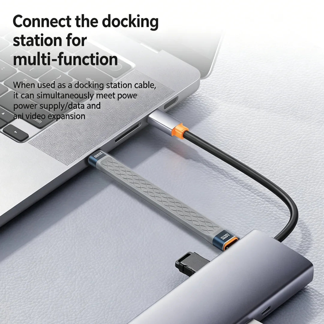 USB4 Type-C Cable 240W PD 40Gbps 8K Video – FUCHU USB-C Cable Richie's