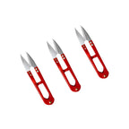 3-Pack Mini Pruning Shears – Garden & Craft Scissors Set Mini Pruning Shears Richie's 3 Pcs Red