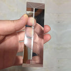 K9 Crystal Triangular Prism – Rainbow Optical Refraction Glass Optical Glass Prism Richie's