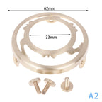 Copper E27 E14 Lampshade Ring Holder | Brass Socket Connector Lamp Socket Accessory Richie's A2