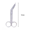 Stainless Steel Bandage Scissors 11cm & 14cm – Dressing Scissors Bandage Scissors Richie's 14cm