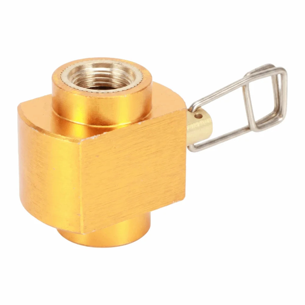 Brass Gas Refill Adapter Valve – Threaded Fuel Transfer Connector Gas Refill Adapter Richie's
