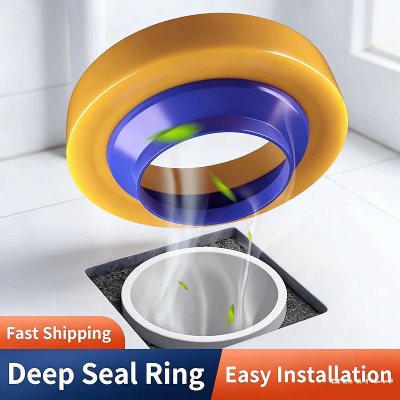 Universal Toilet Flange Seal Ring – Wax-Free Drain Gasket Toilet Flange Seal Richie's