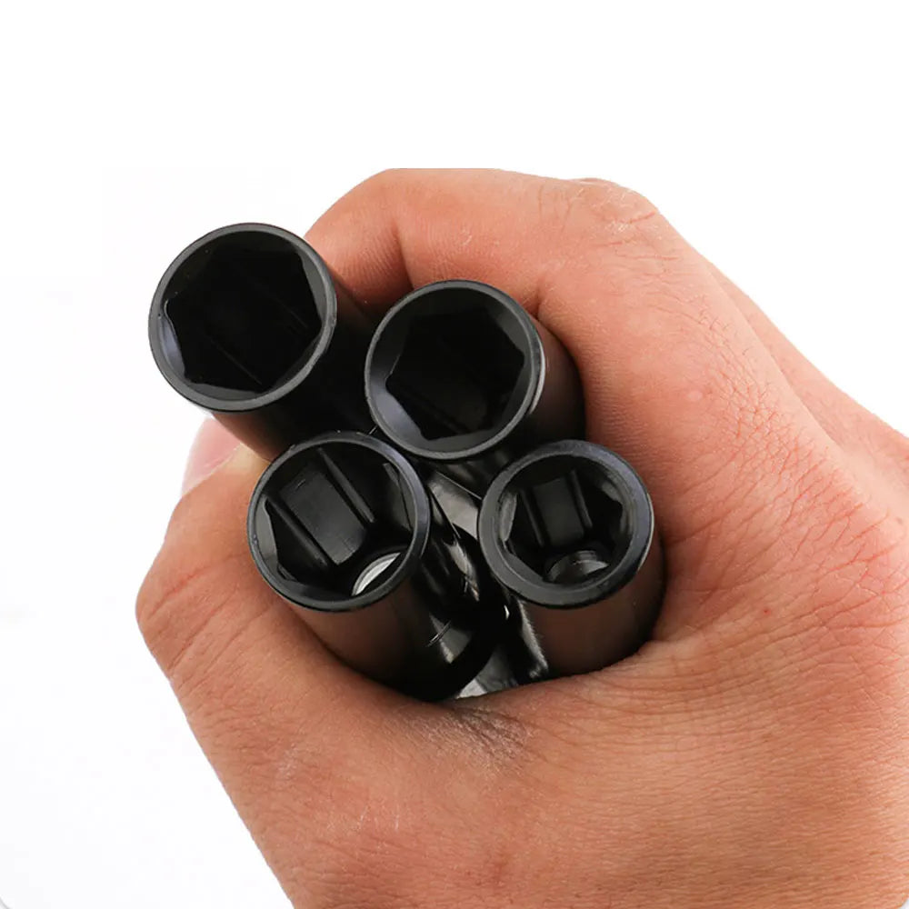 1/2" Drive 10-Pc Metric Deep Impact Socket Set with Case Impact Socket Set Richie's