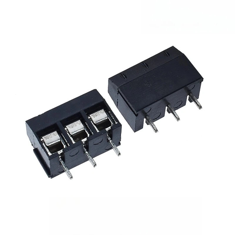 KF301 PCB Screw Terminal Block 5.0mm 2-Pin Connector Kit PCB Terminal Connector Richie's 3P 10PCS 5.0mm Pitch