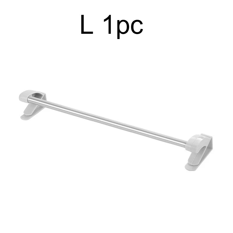 Stainless Steel Over-Door Towel Rack Bar Holder – Bathroom Over-Door Towel Rack Richie's L 1pc