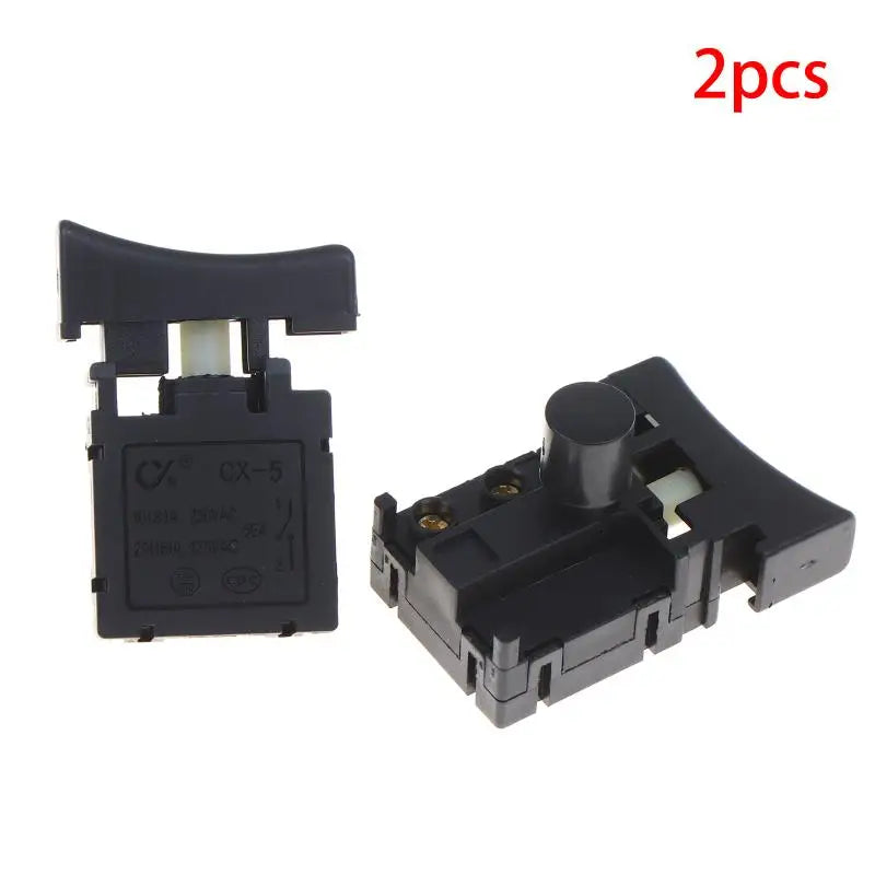 Electric Chainsaw 08083 Trigger Switch Durable Replacement Chainsaw Replacement Switch Richie's 2Pcs