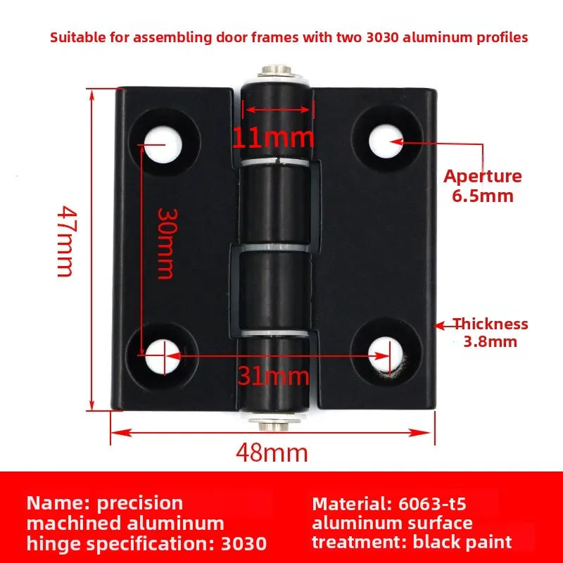 Aluminum Gun Stock Hinges 2020/3030/4040/5050 – Doors & Cabinets