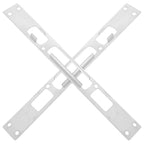 2Pcs Stainless Steel Door Strike Plate Set – Reinforcement Kit Door Strike Plate Richie's