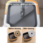360° Spin Mop & Bucket Set – Hands-Free Squeeze Floor Cleaner Spin Mop Set Richie's