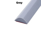 Silicone Shower Water Stopper – Self-Adhesive Bathroom Flood Dam Shower Water Stopper Richie's Gray 1M