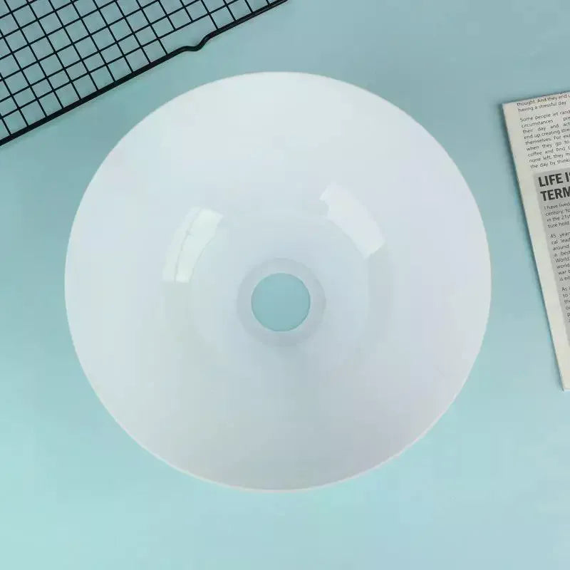 White PP Bowl Lamp Shade 245mm E27 Replacement Cover Lamp Shade Richie's