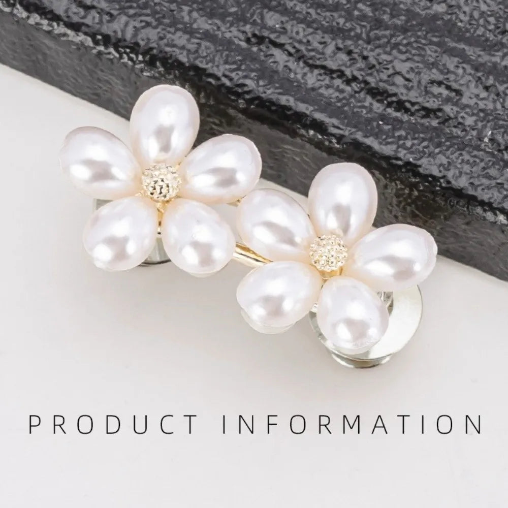 Pearl Flower No-Sew Waist Adjuster Snap Button for Jeans Clothing Snap Button Richie's