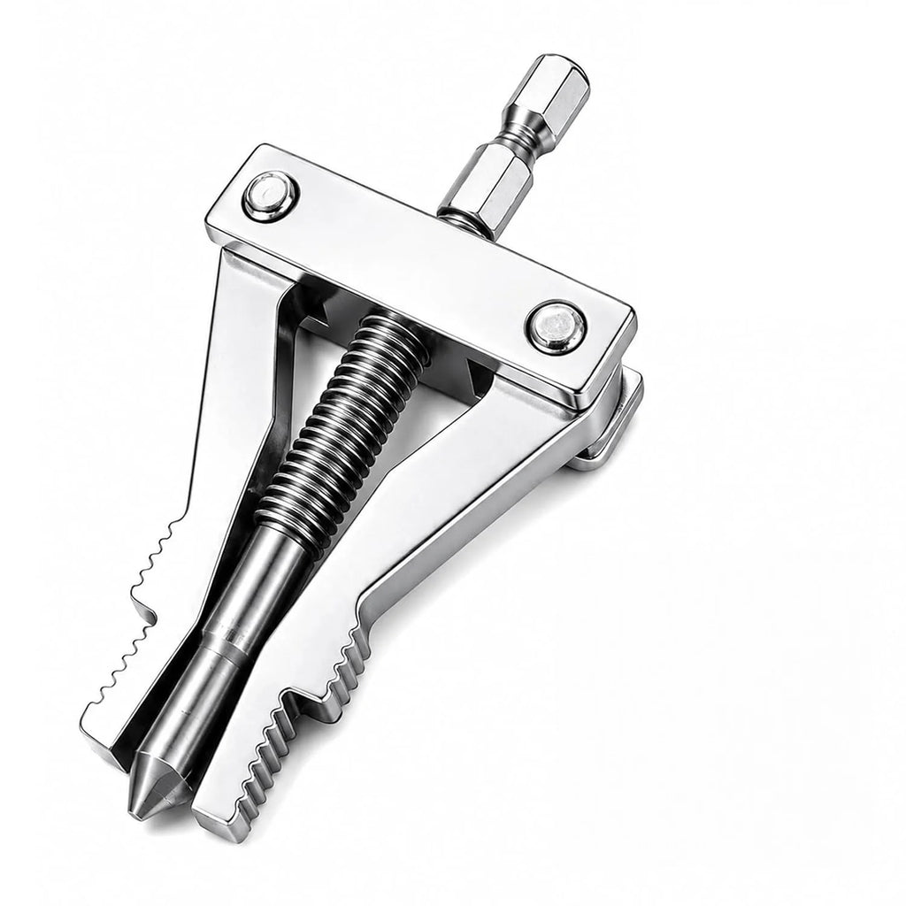 Broken Pipe Thread Extractor Tool – Hex Drill Shank 1/2 & 3/4 In Pipe Thread Extractor Richie's Silver