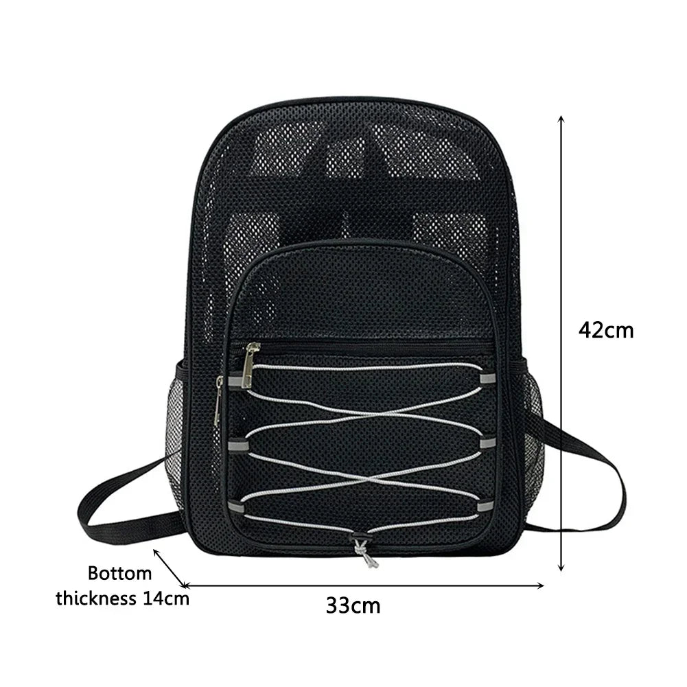 Mesh Backpack High-Capacity Breathable Gym & School Bag Mesh Backpack Richie's