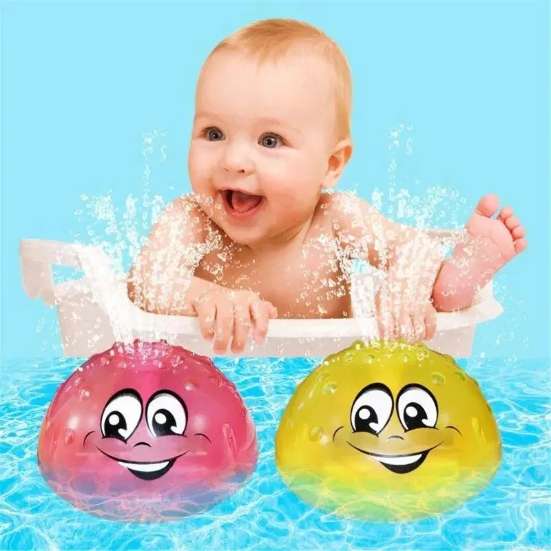 LED Rotating Spray Ball Bath Toy for Toddlers & Pool Play Kids Bath Toy Richie's
