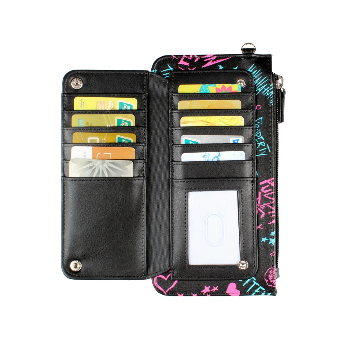 Women's Fashion PU Wallet Purse with Card Holder & Zipper Women's Wallet Richie's
