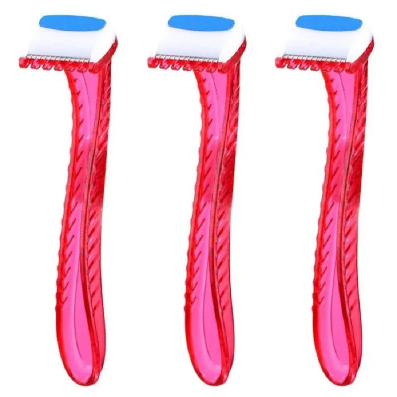 Women's Disposable Bikini Razor Body Trimmer Set – 1 or 3 Pcs Disposable Bikini Razor Richie's