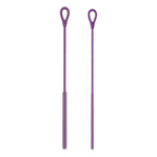 2PCS Silicone Straw Cleaning Brushes 25cm – Food-Grade 6mm & 9mm Straw Cleaning Brush Richie's Purple