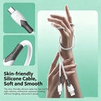 1M USB-A & USB-C to Type-C Dual Interface Fast Charging Cable USB Charging Cable Richie's