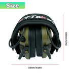 Tactical Electronic Shooting Earmuff 22NRR Foldable Headset Electronic Shooting Earmuff Richie's