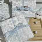 10PCS Bowknot Tissue Wrapping Paper Sheets – Floral Gift Wrap