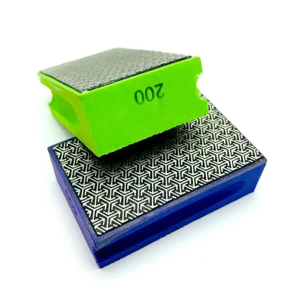 Diamond Hand Polishing Pads – Tile, Glass, Marble & Stone Diamond Sanding Block Richie's