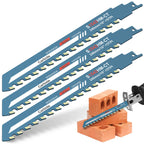 10" Tungsten Carbide Reciprocating Saw Blade – Masonry & Concrete Reciprocating Saw Blade Richie's