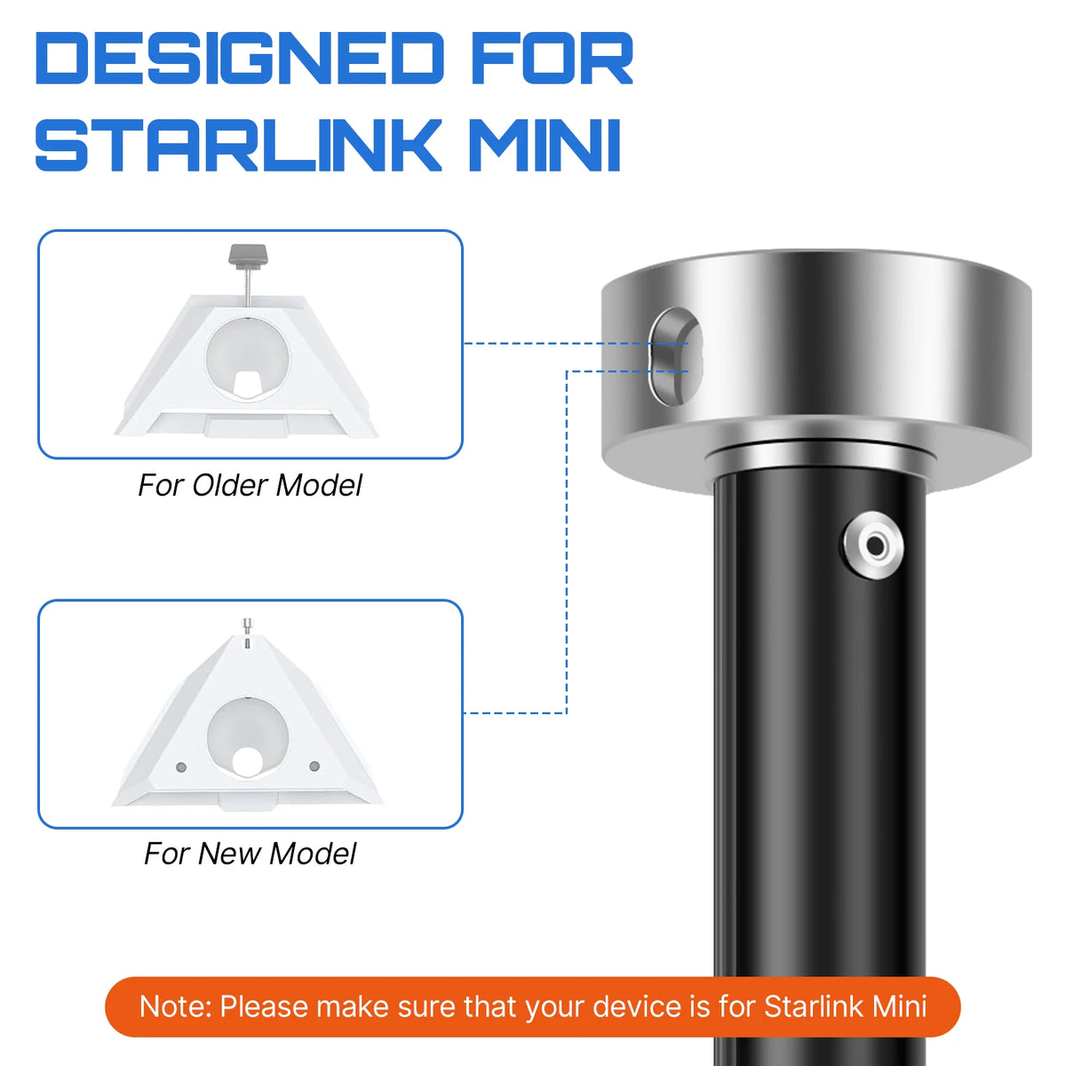Starlink Mini Tripod Mount – Foldable Aluminum Bracket for Camping Satellite Dish Mount Richie's