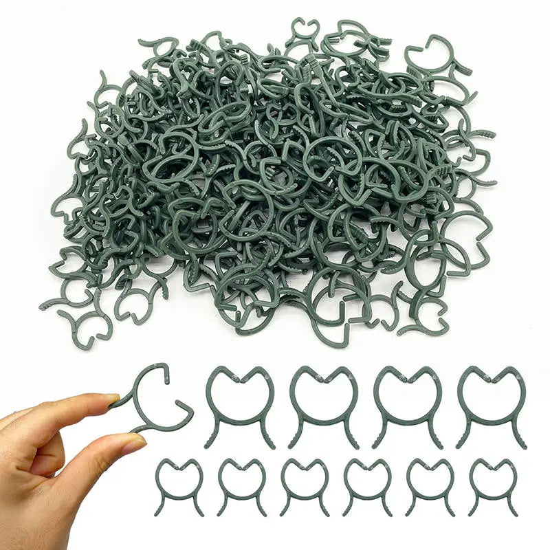 100/200pcs Plant Support Clips – 3 Sizes, Climbing Plants Plant Support Clips Richie's